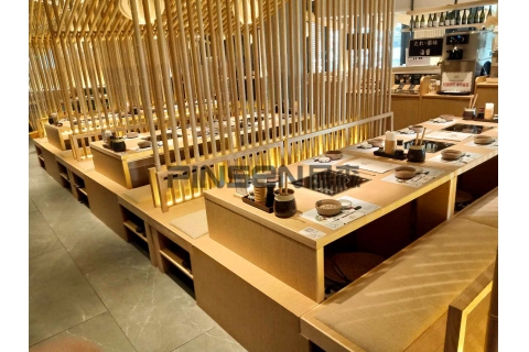 日式烤肉店應該如何選擇合適的日式烤肉桌？在裝飾設計中應注意什么？
